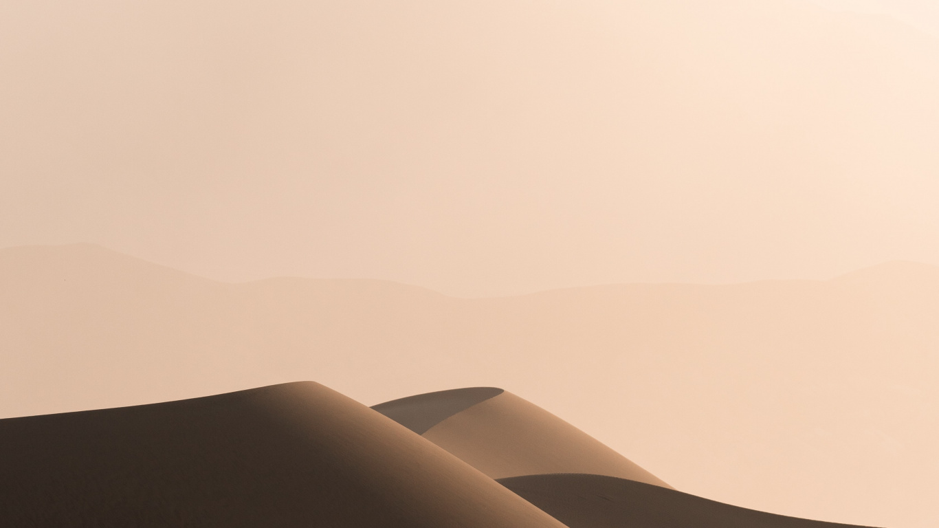 Обои поющий песок, гора, природа, природный ландшафт, солнечный свет в разрешении 1366x768