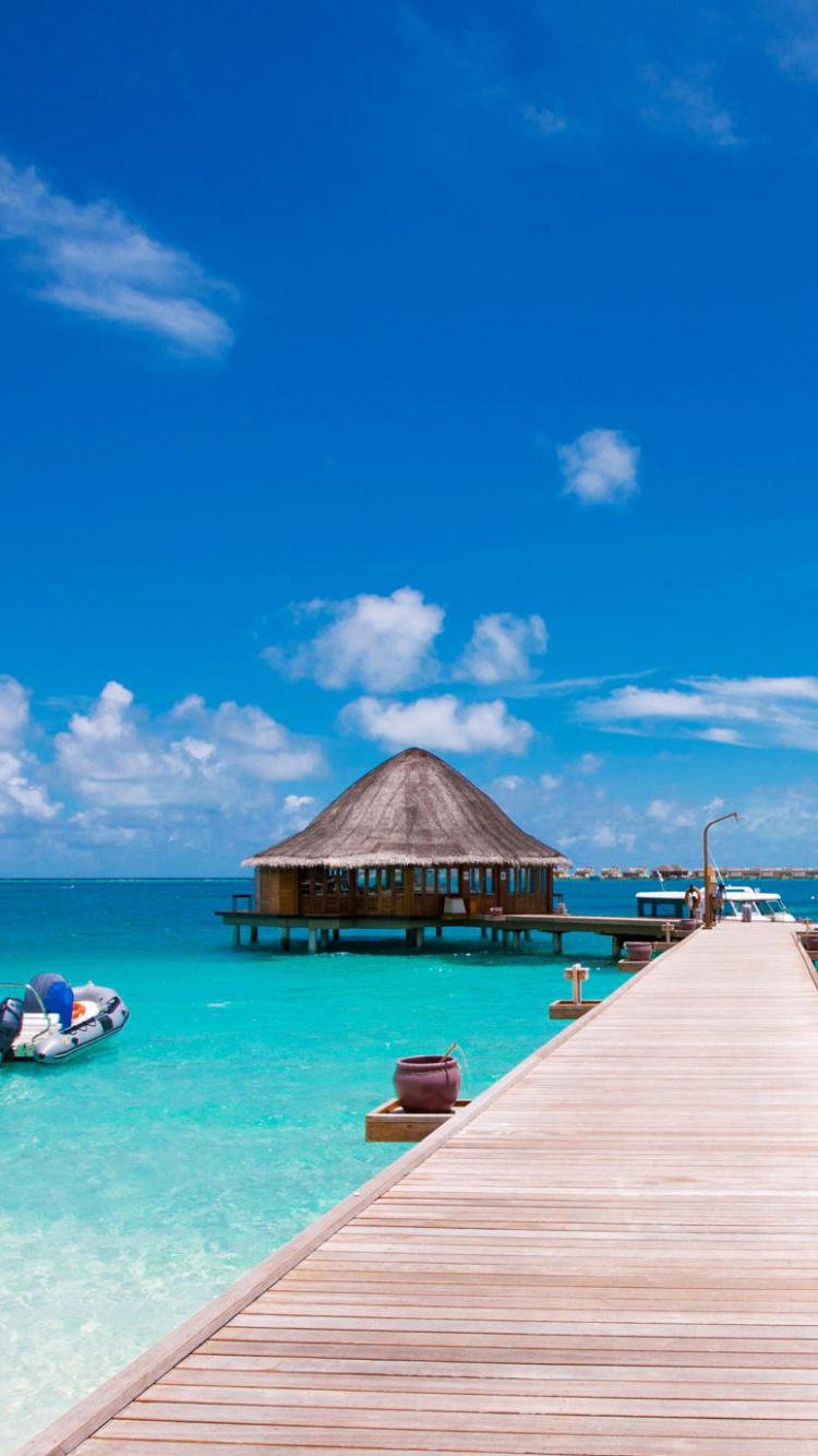 Обои море, тропическая зона, отпуск, океан, Карибский бассейн в разрешении 750x1334