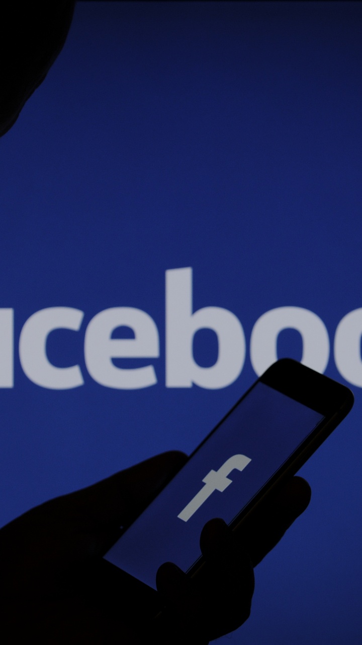 Обои фейсбук, текст, синий, марка, лого в разрешении 720x1280