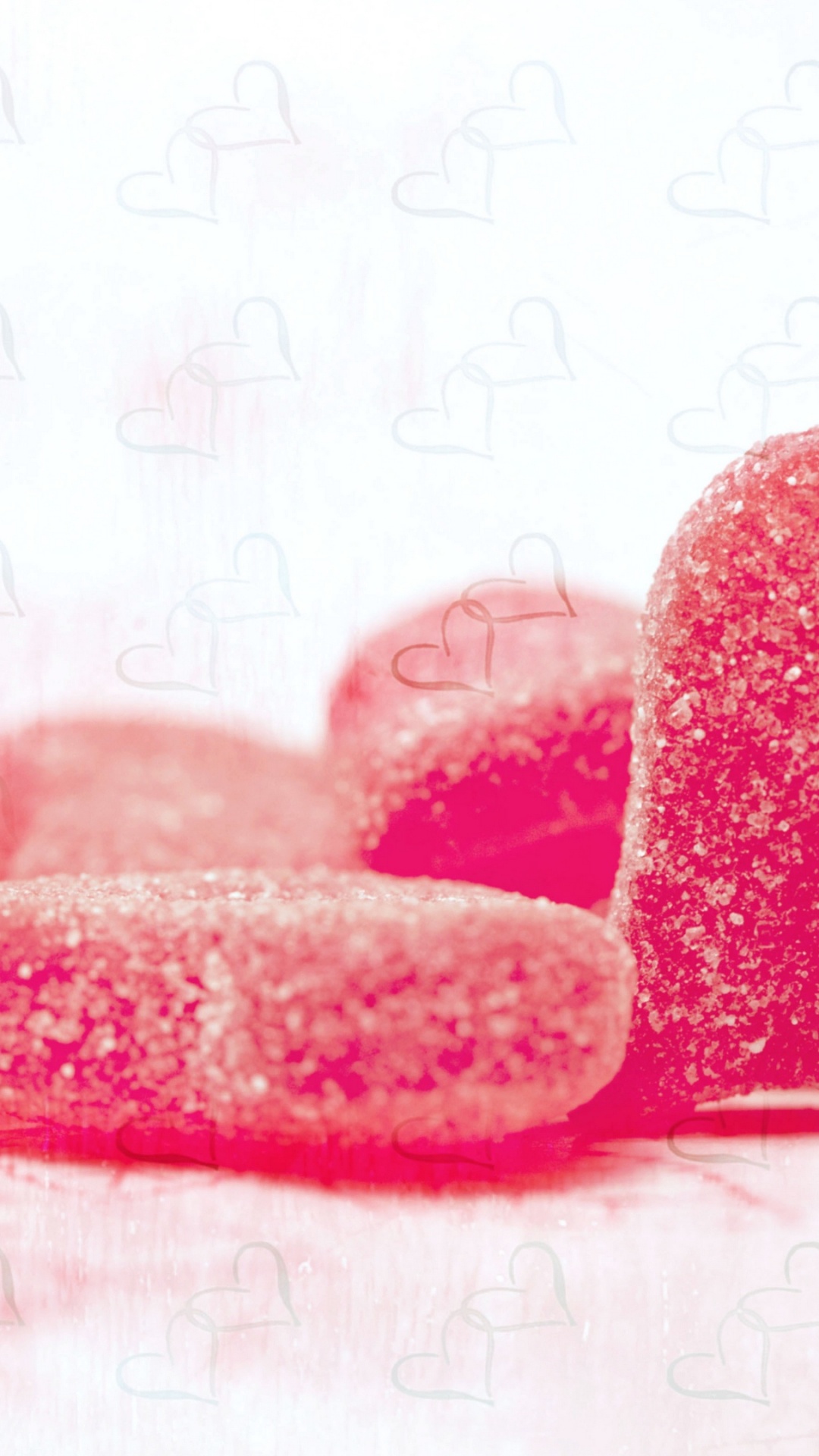 Обои сердце, губа, любовь, художник, красный цвет в разрешении 1080x1920