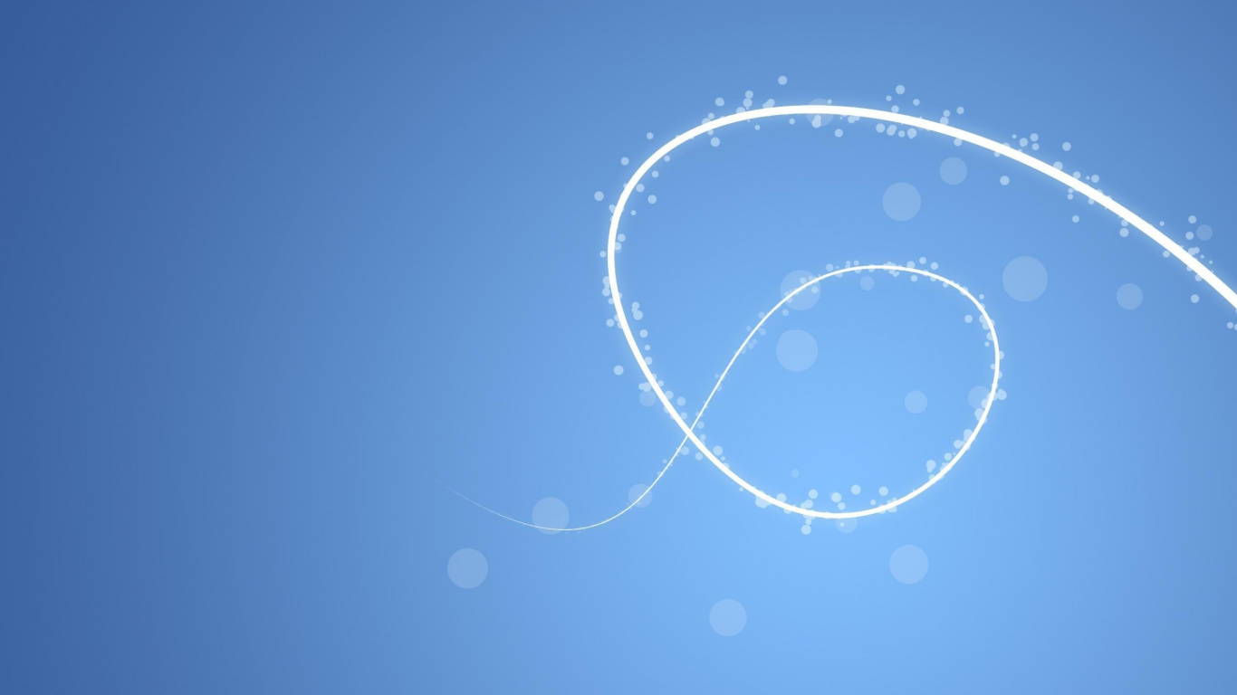 Обои синий, дневное время, атмосфера, линия, круг в разрешении 1366x768