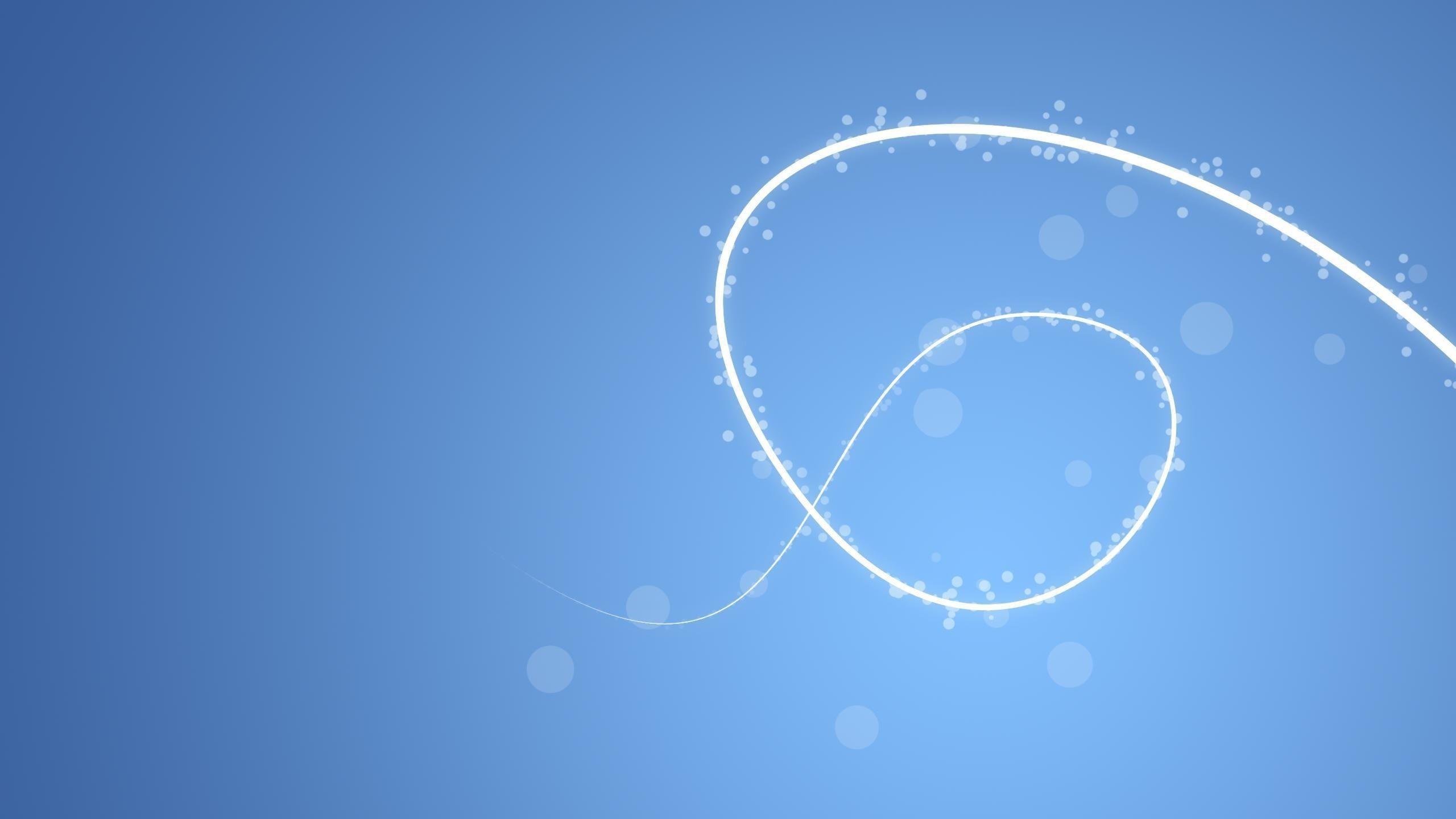 Обои синий, дневное время, атмосфера, линия, круг в разрешении 2560x1440