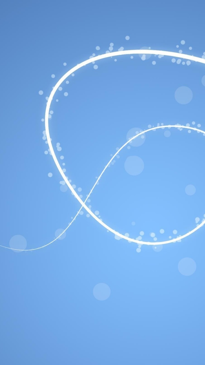 Обои синий, дневное время, атмосфера, линия, круг в разрешении 720x1280