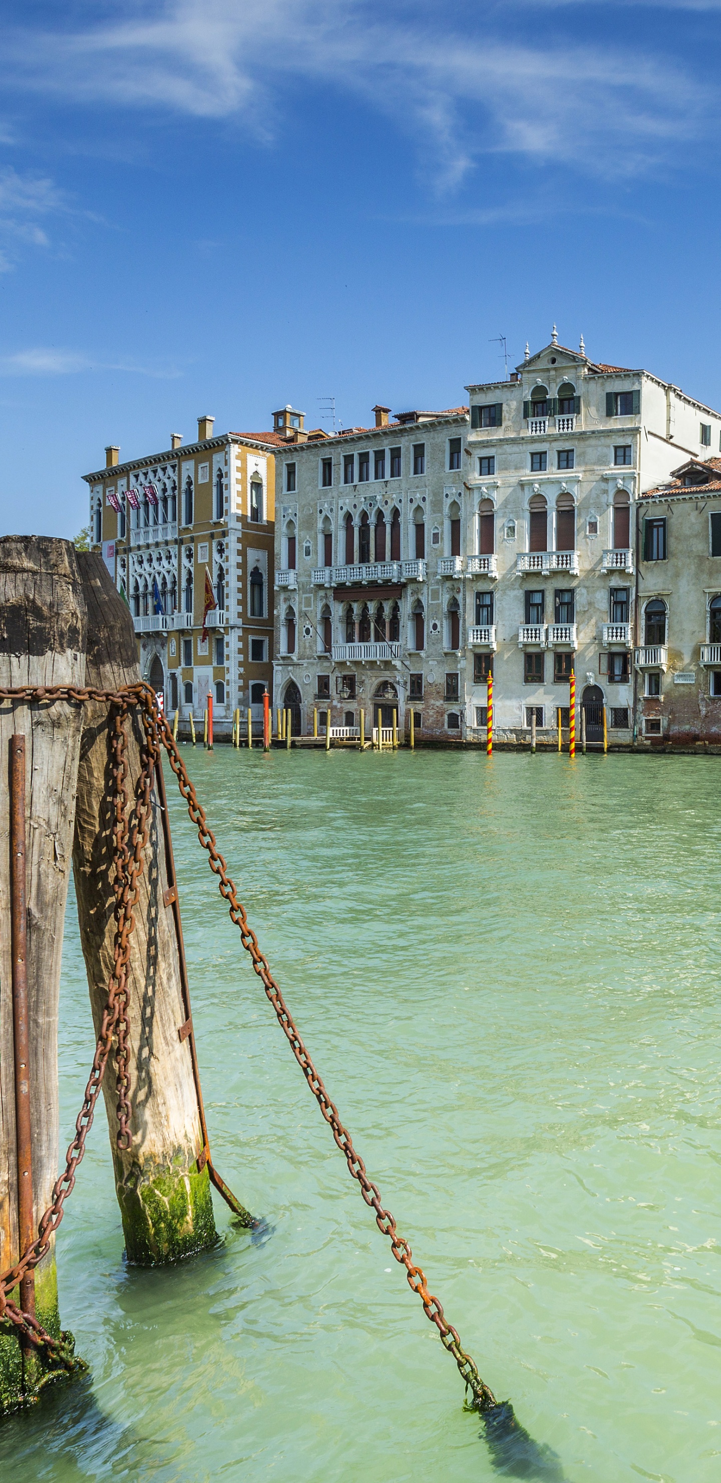 Обои вода, Гранд-канал, водный путь, архитектура, море в разрешении 1440x2960