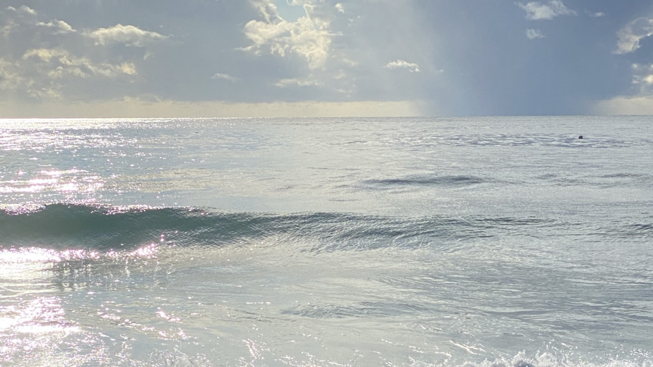 Обои море, облако, вода, жидкость, пляж в разрешении 1280x720