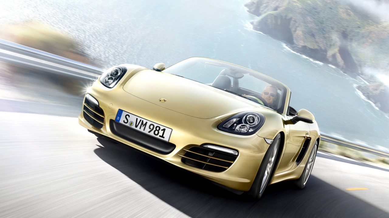 Обои Порше, Порше Кайман, спорткар, авто, 2016 Мазда МХ-5 Миата в разрешении 1280x720