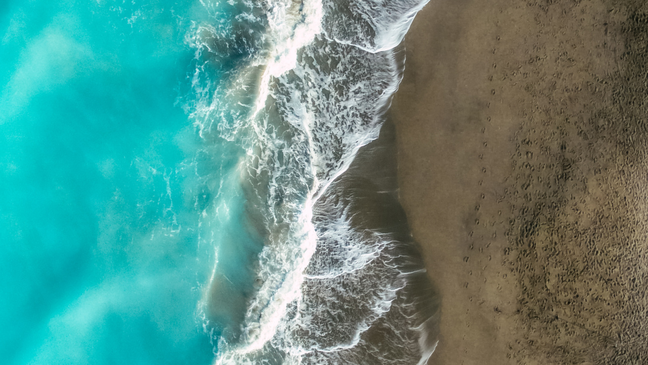 Обои вода, облако, водоем, пляж, водоток в разрешении 1280x720