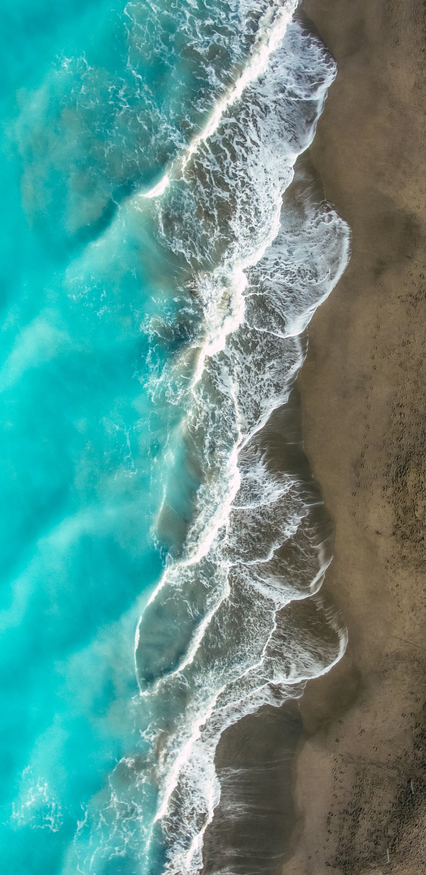 Обои вода, облако, водоем, пляж, водоток в разрешении 1440x2960