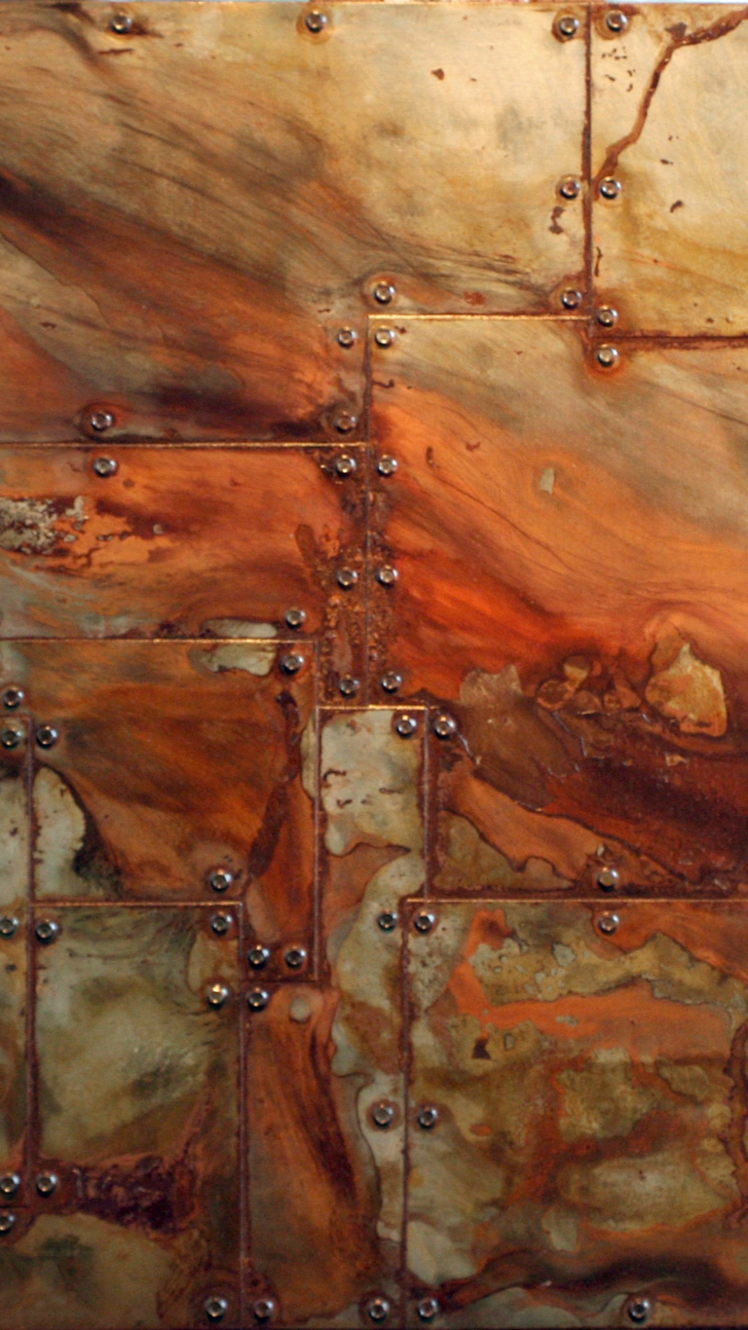 Обои ржавчина, арт, абстрактное искусство, металл, живопись в разрешении 1080x1920