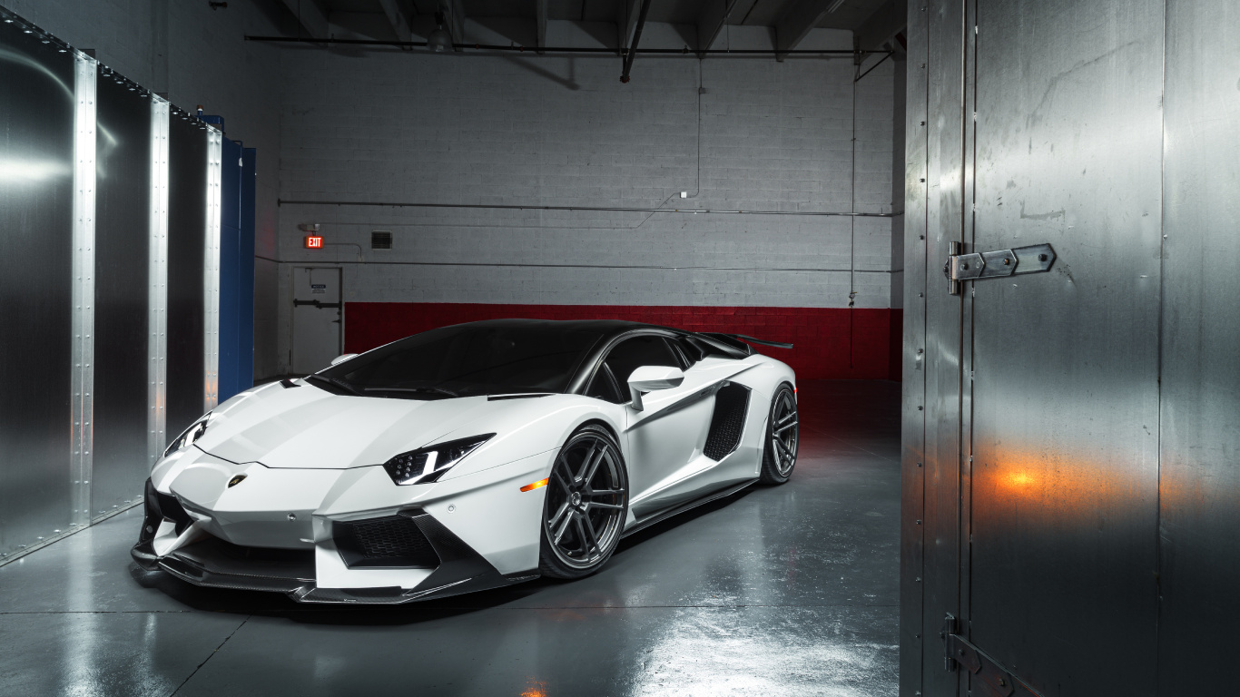 Обои Ламборгини авентадор, Ламборджини, авто, спорткар, lamborghini gallardo в разрешении 1366x768