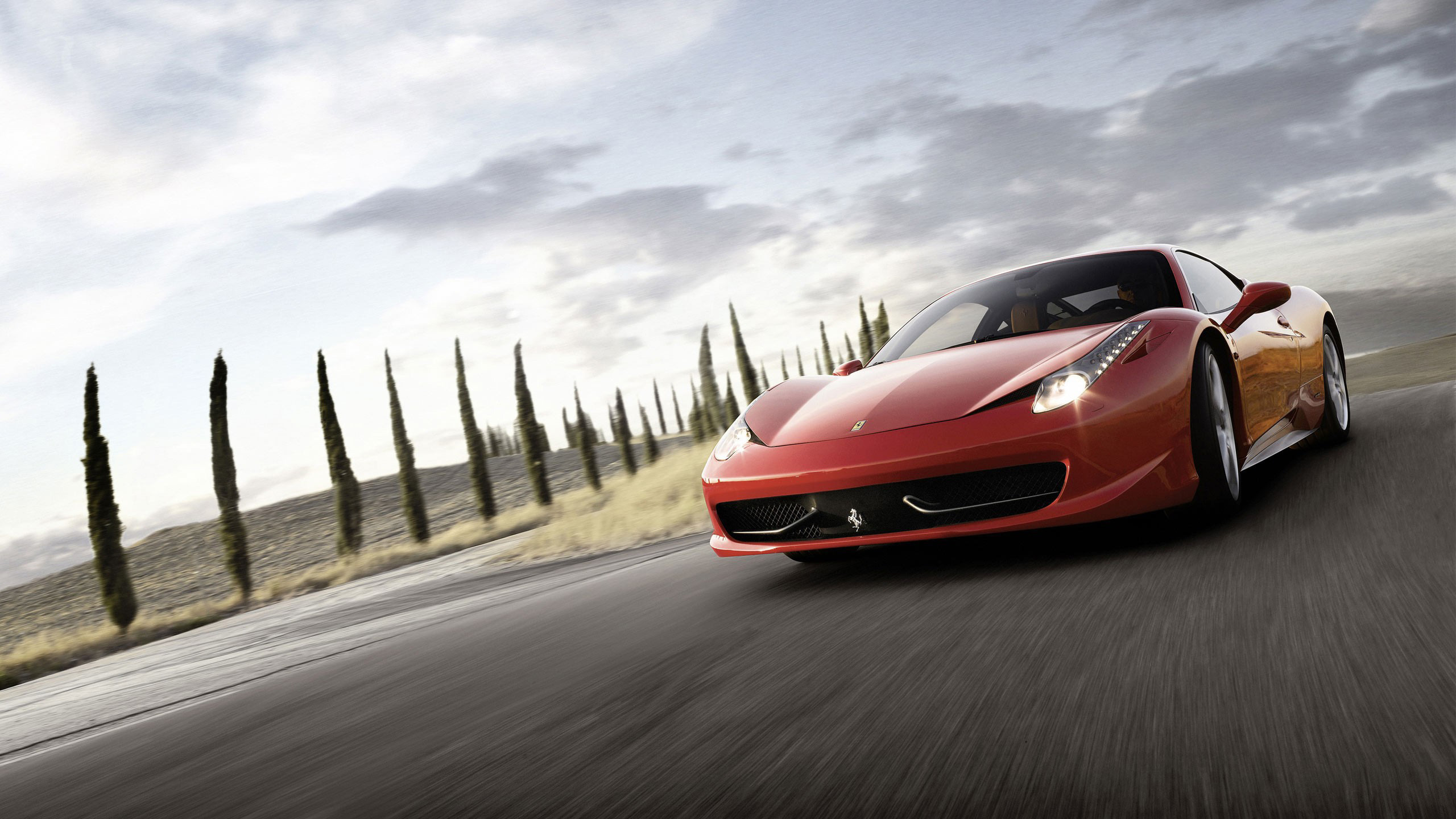 Обои спорткар, Ferrari, авто, Феррари 458 Спайдер, суперкар в разрешении 2560x1440