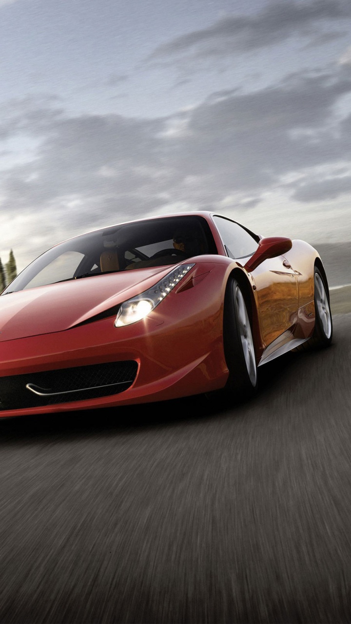 Обои спорткар, Ferrari, авто, Феррари 458 Спайдер, суперкар в разрешении 720x1280