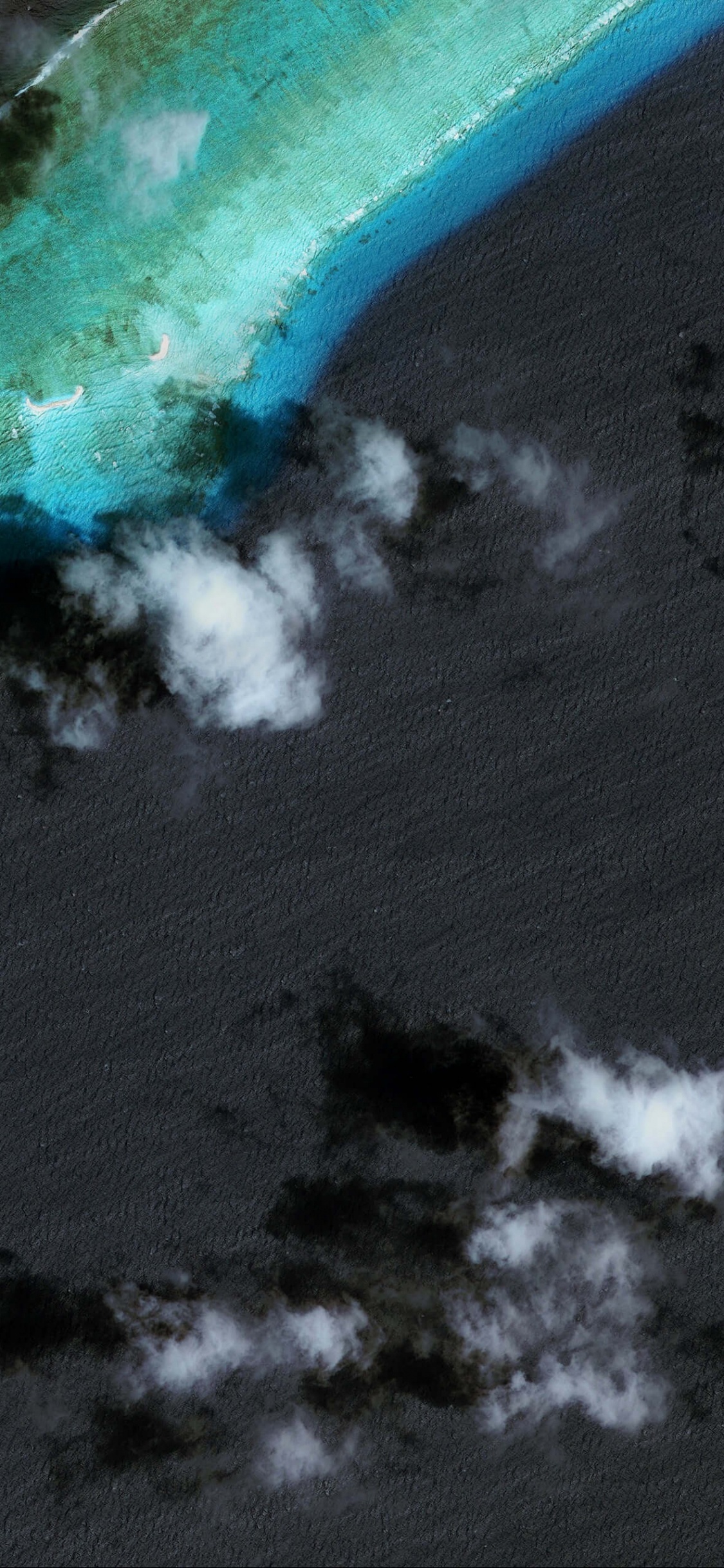 Обои android marshmallow, Нексус 6р, андроид, Google, вода в разрешении 1125x2436