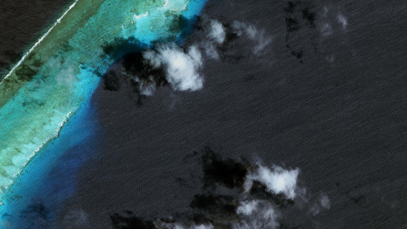 Обои android marshmallow, Нексус 6р, андроид, Google, вода в разрешении 1366x768