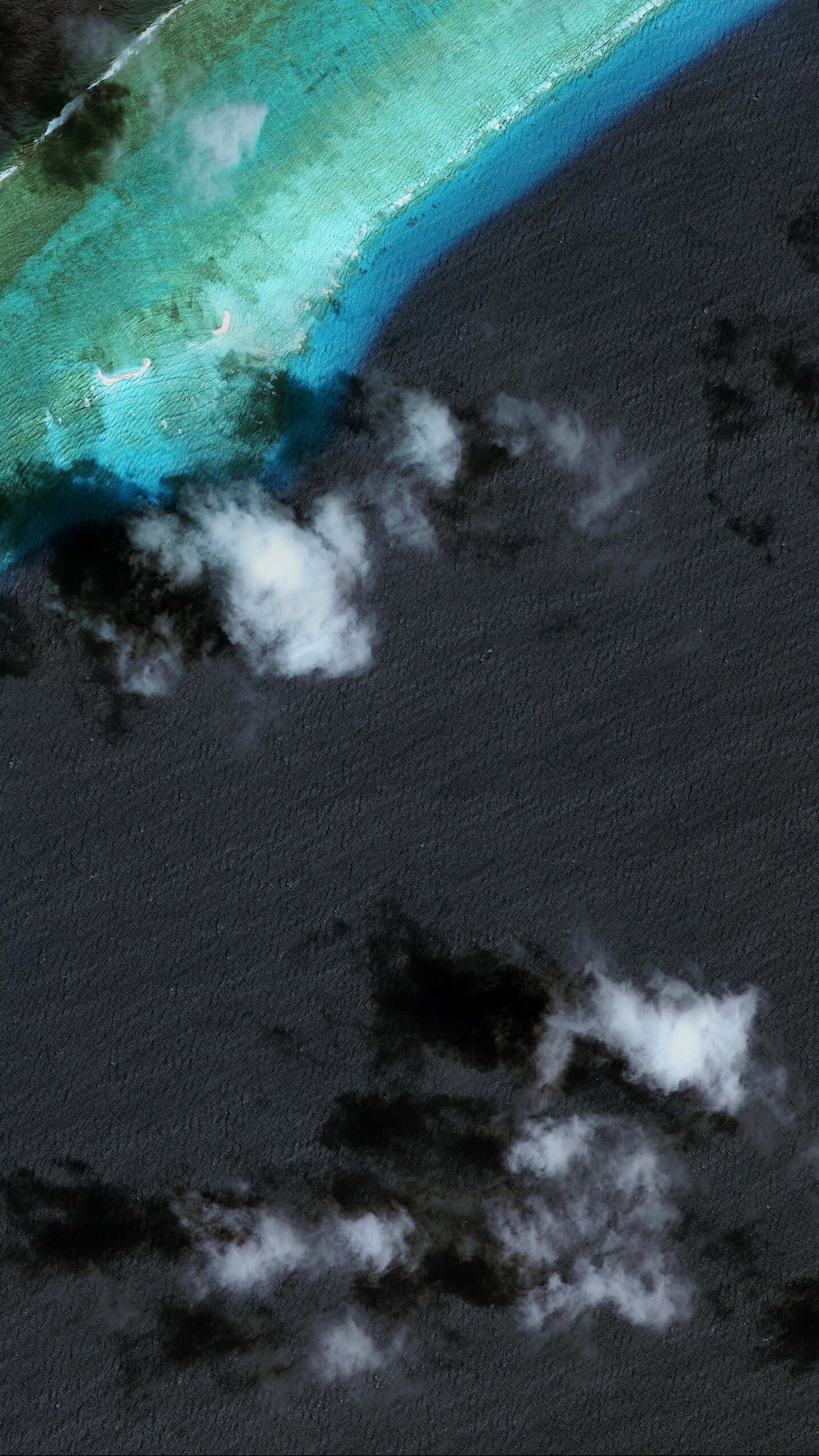 Обои android marshmallow, Нексус 6р, андроид, Google, вода в разрешении 1440x2560