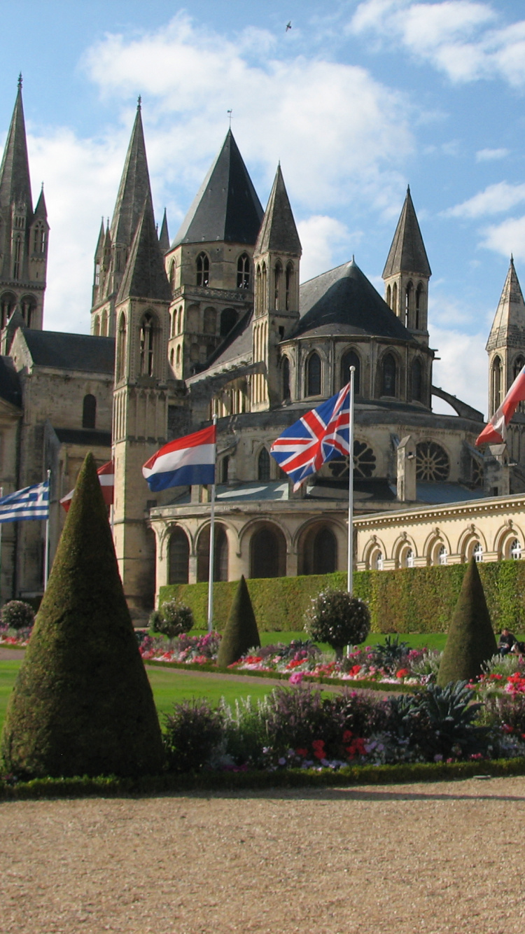 Обои аббэ о ом, ориентир, здание, дворец, дерево в разрешении 750x1334