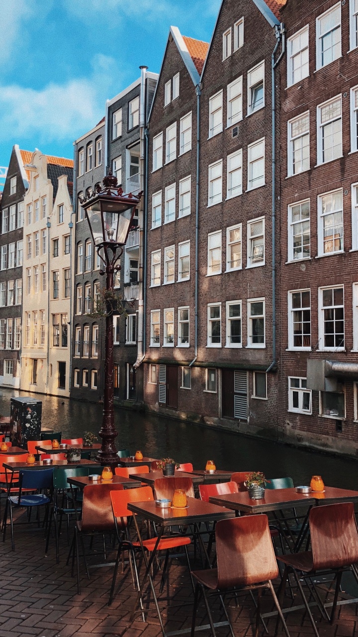 Обои отражение, вода, смешанное использование, окно, мебель в разрешении 720x1280