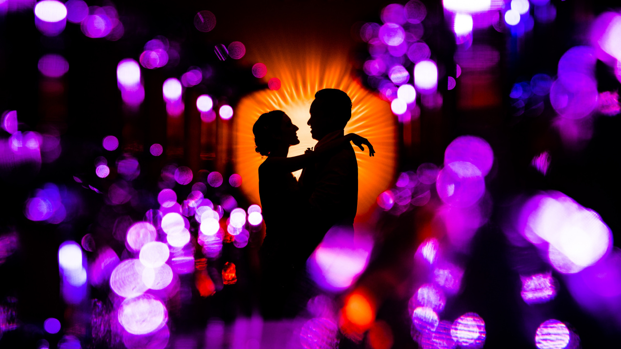 Обои роман, крепкое объятие, пурпур, Фиолетовый, свет в разрешении 1280x720