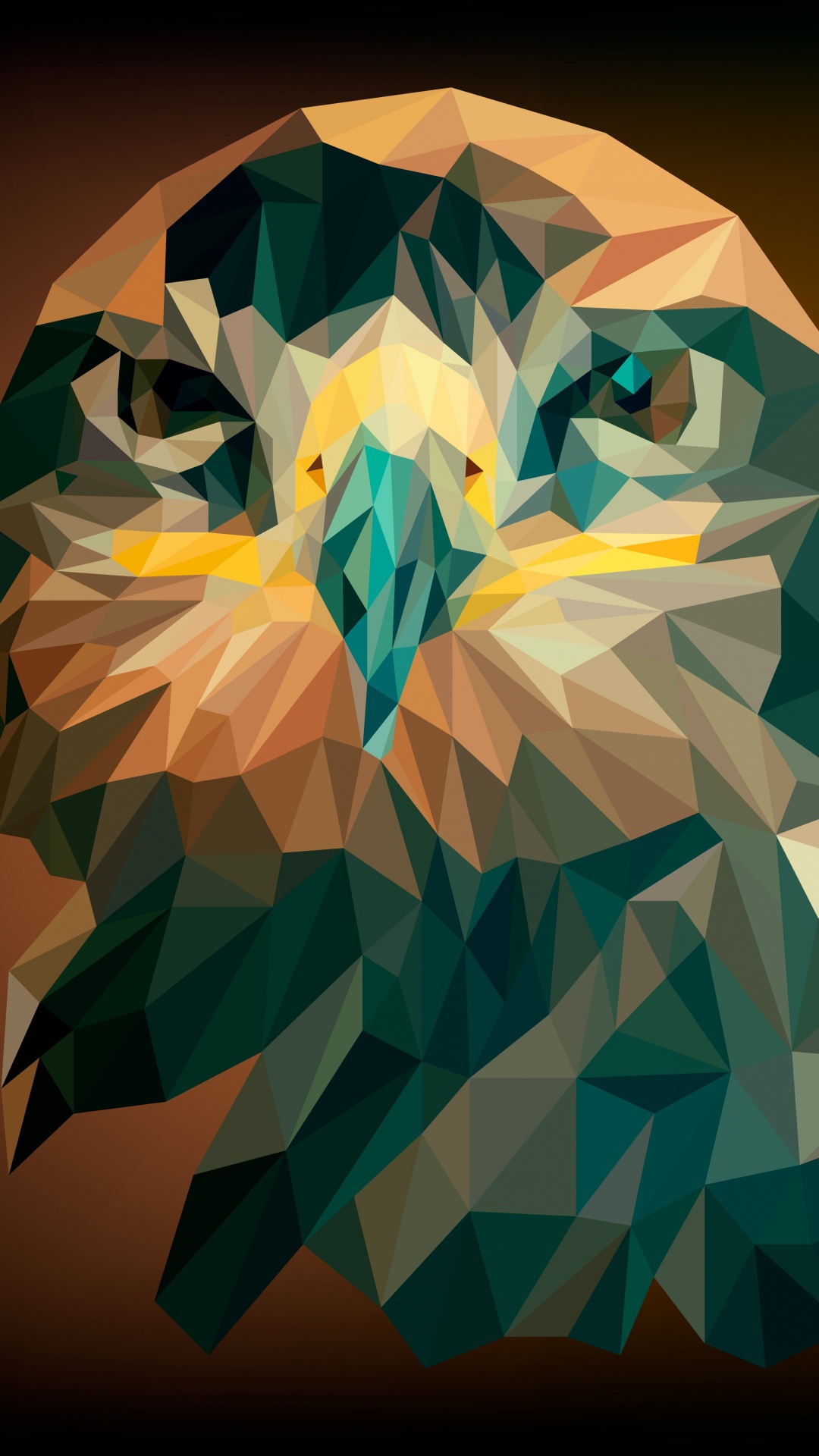 Обои арт, иллюстрация, оригами, бумага, бумага искусства в разрешении 1080x1920