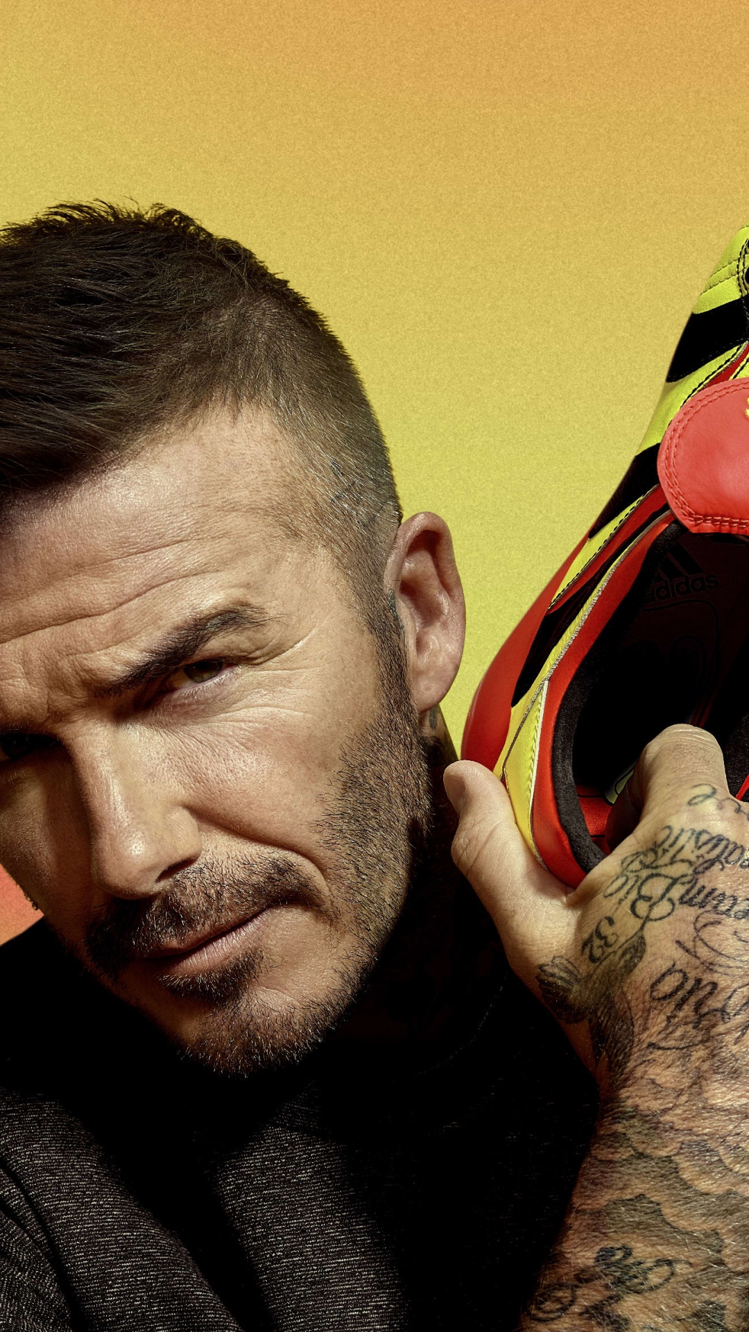 Обои Дэвид Бекхэм, башмак, спортивная обувь, мужчины Adidas хищник ускоритель тр, adidas в разрешении 1080x1920