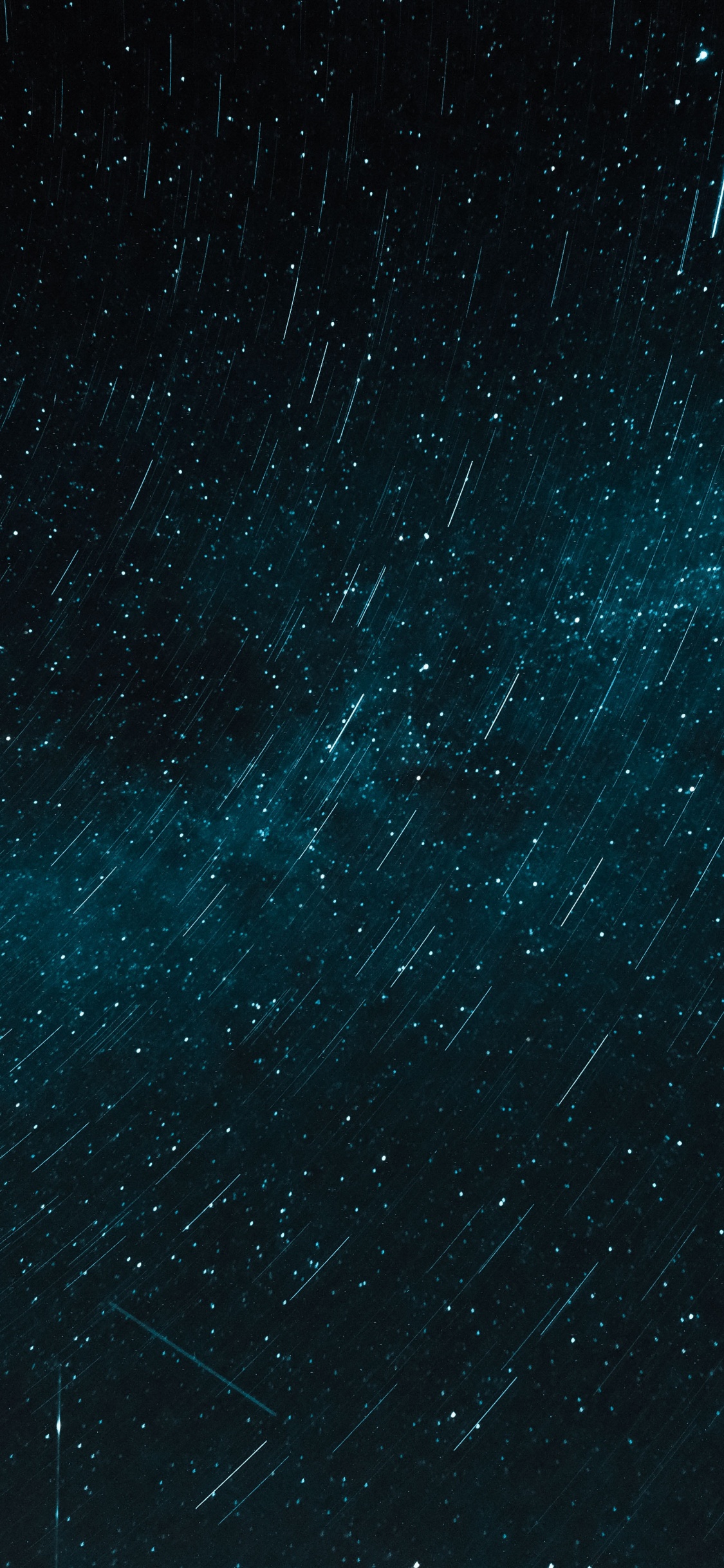 Обои черный, синий, атмосфера, темнота, ночь в разрешении 1125x2436