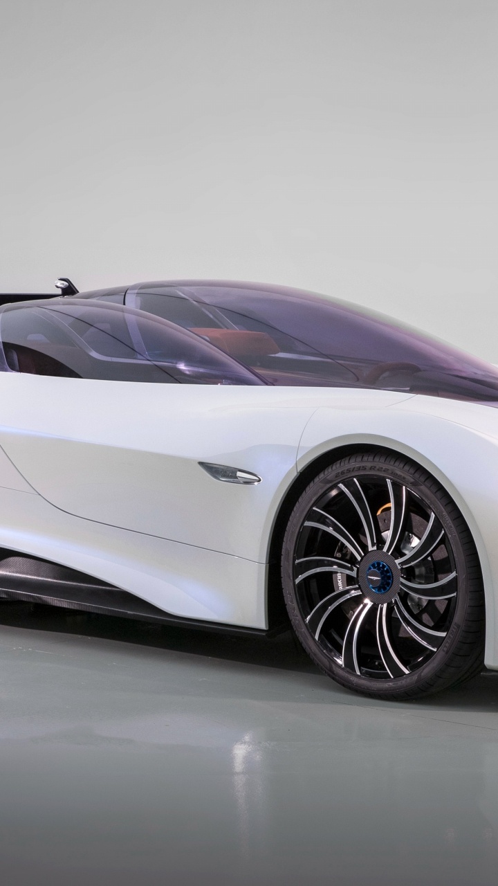 Обои techrules ren, легковые автомобили, женевский автосалон, суперкар, электродвигатель в разрешении 720x1280