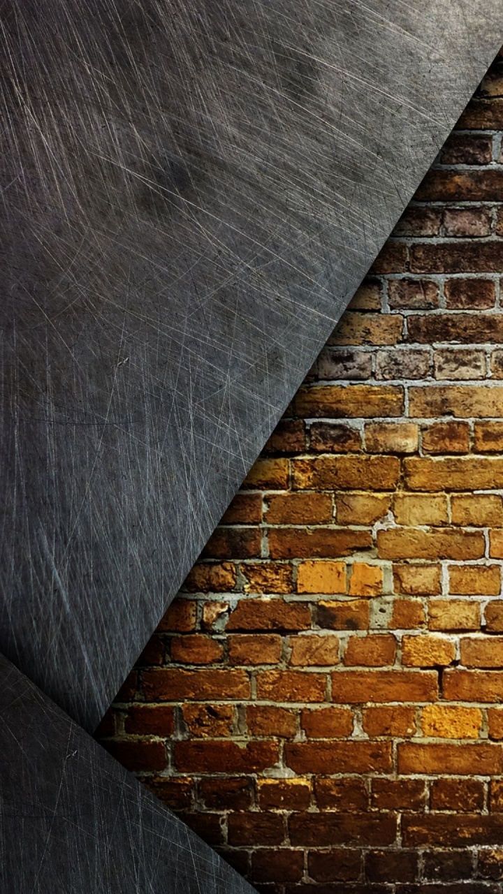 Обои стена, геометрия, математика, коричневый цвет, древесина в разрешении 720x1280