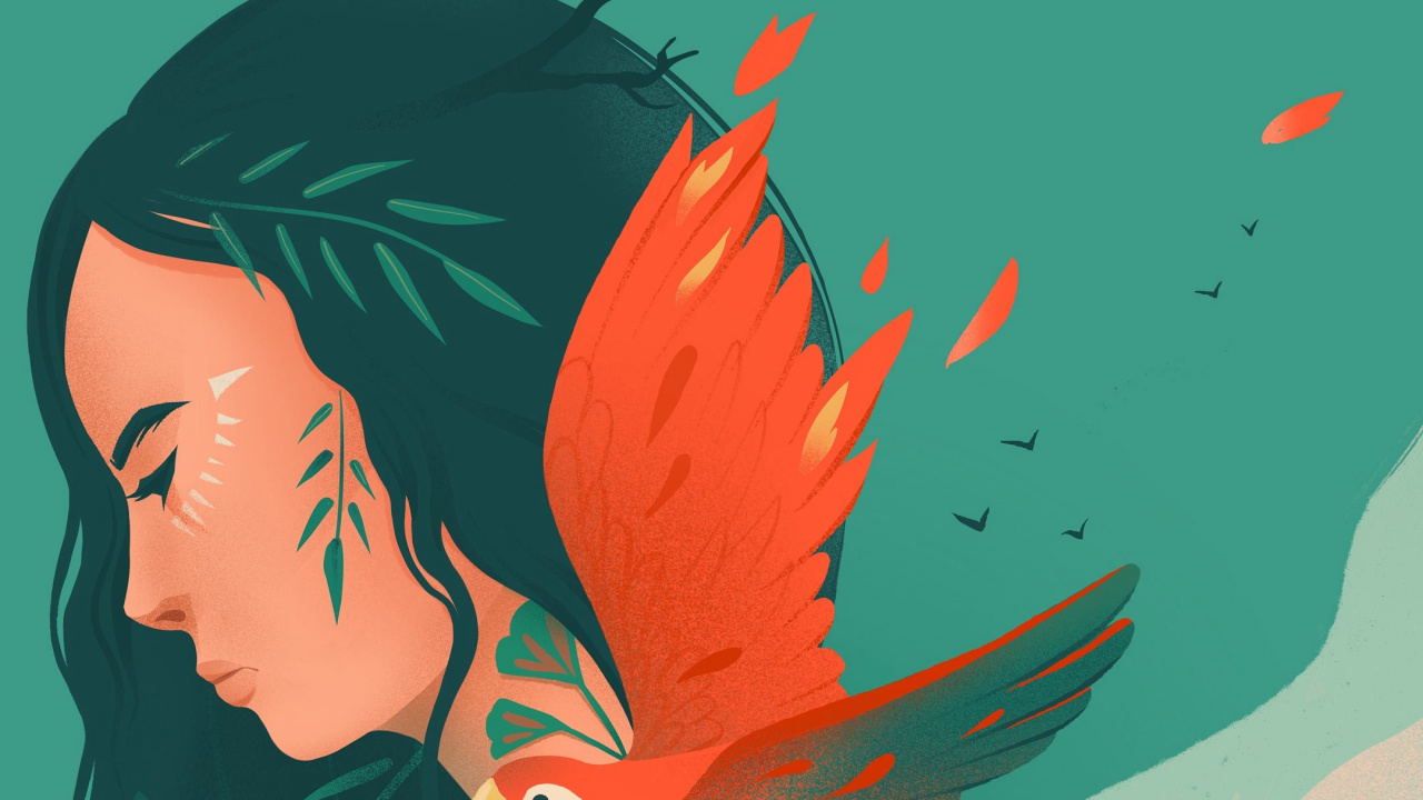 Обои мультфильм, постер, арт, визуальное искусство, песня в разрешении 1280x720