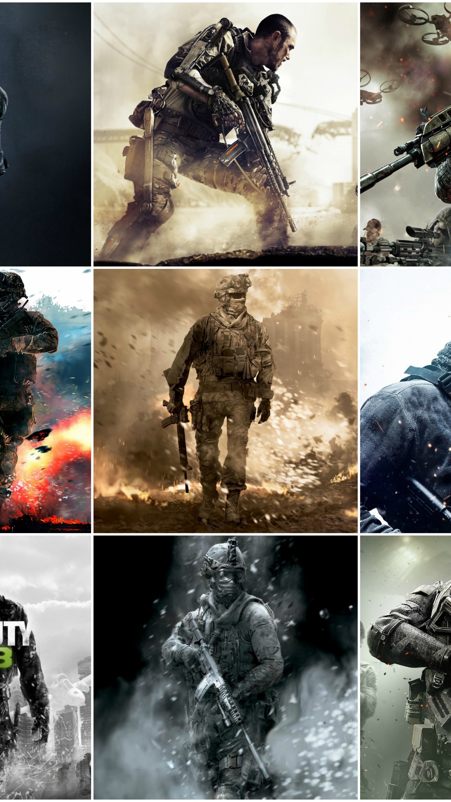 Обои call of duty modern warfare 2, call of duty 4 modern warfare, call of duty modern warfare, playstation 3, компьютерная игра в разрешении 1440x2560