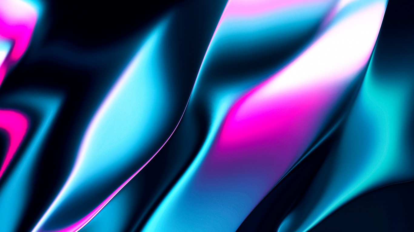 Обои свет, Фиолетовый, фрактальное искусство, симметрия, масс-спектрометрия в разрешении 1366x768