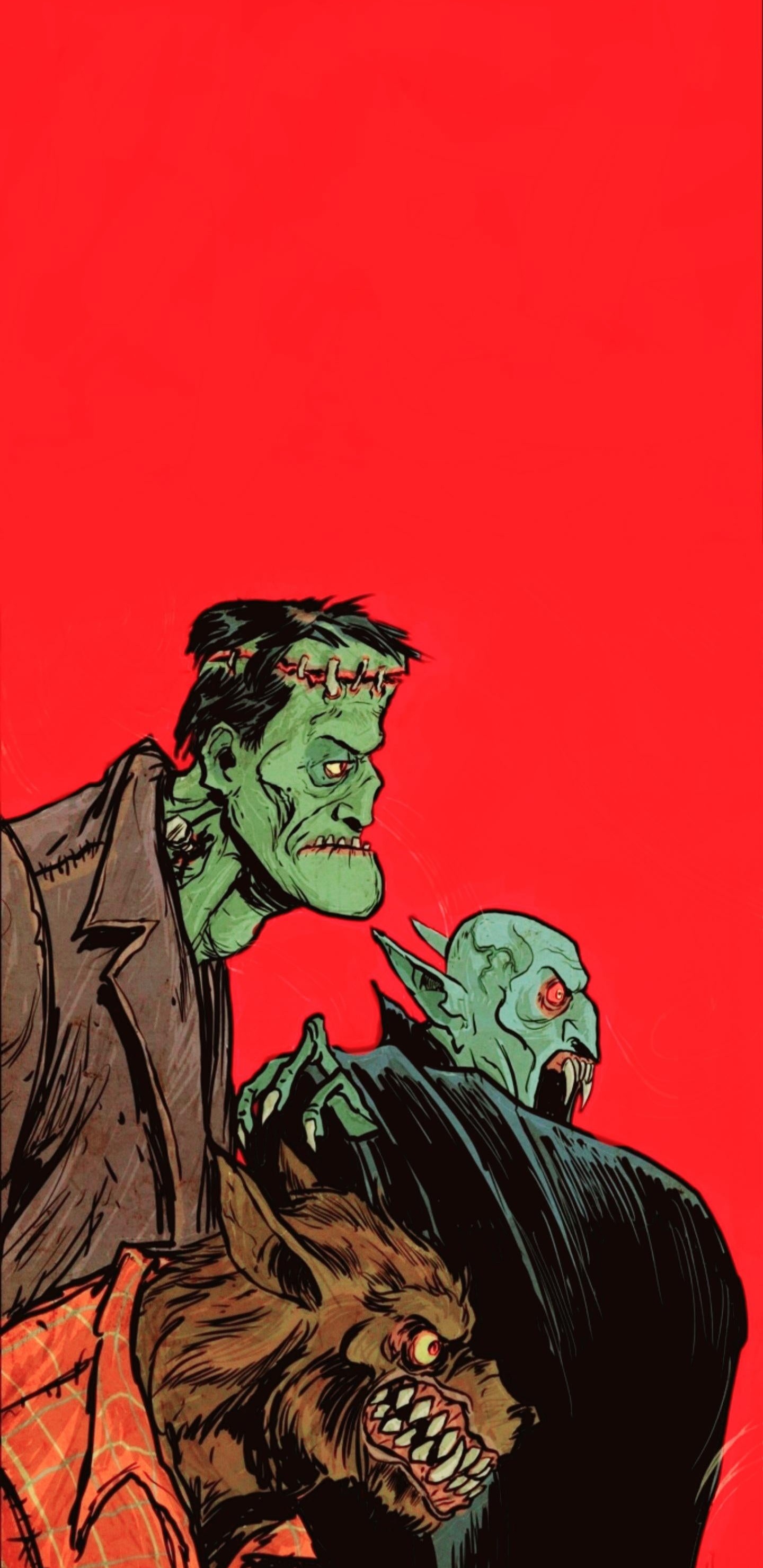 Обои арт, Дракула, рукав, живопись, борода в разрешении 1440x2960