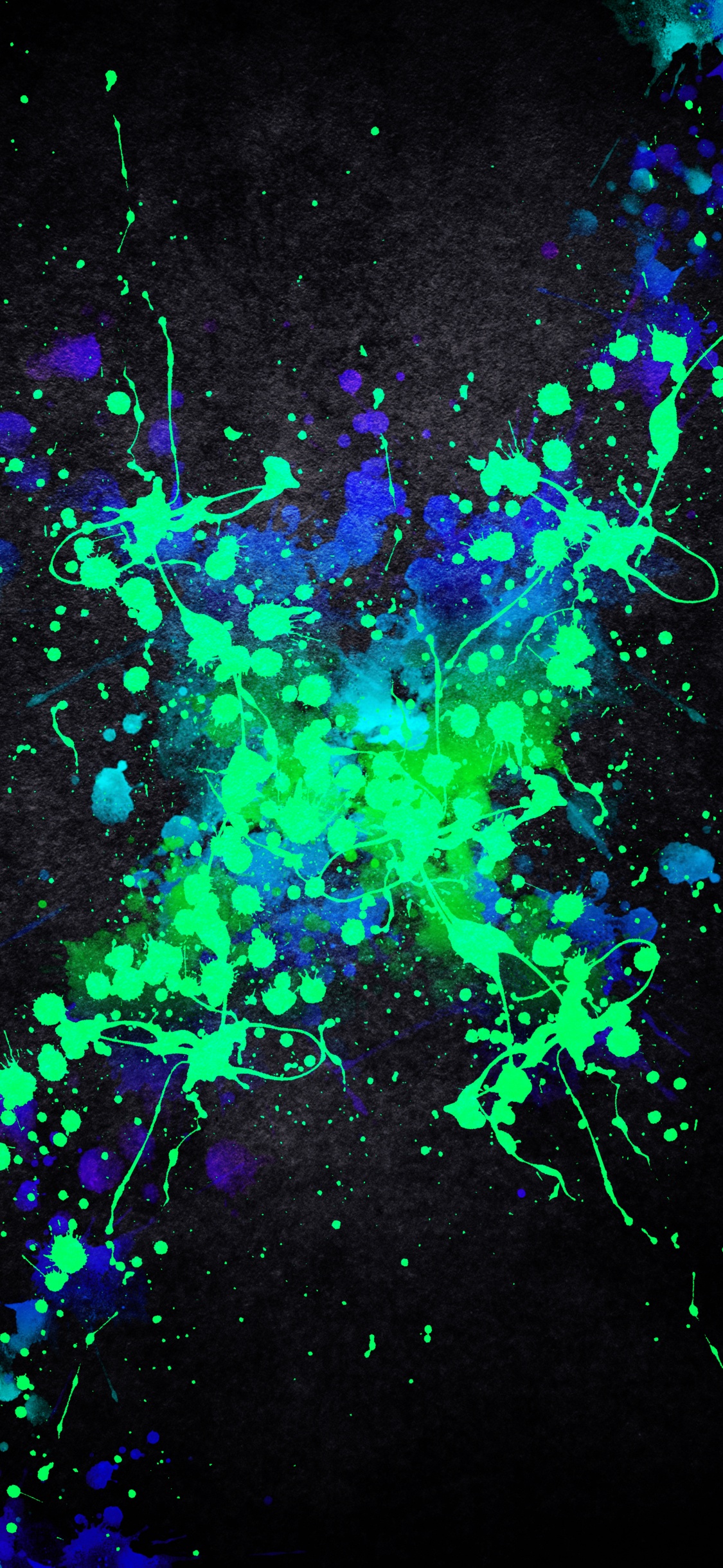 Обои свет, фрактальное искусство, вода, жидкость, жидкий в разрешении 1125x2436