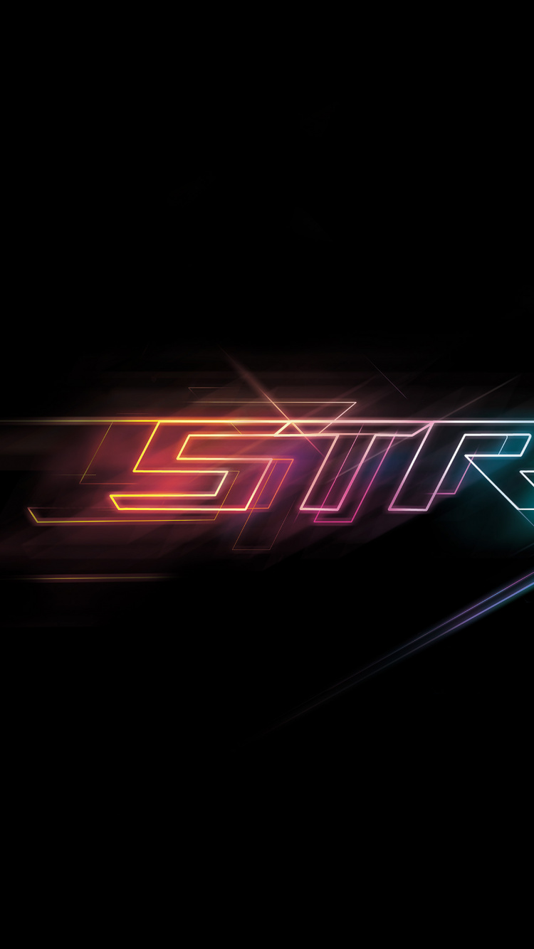 Обои asus, текст, темнота, графический дизайн, лого в разрешении 750x1334