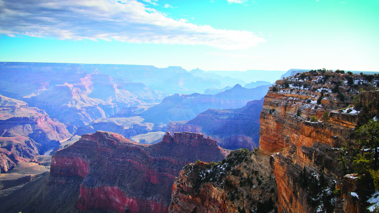 Обои природа, гора, каньон, дикая местность, национальный парк в разрешении 1280x720