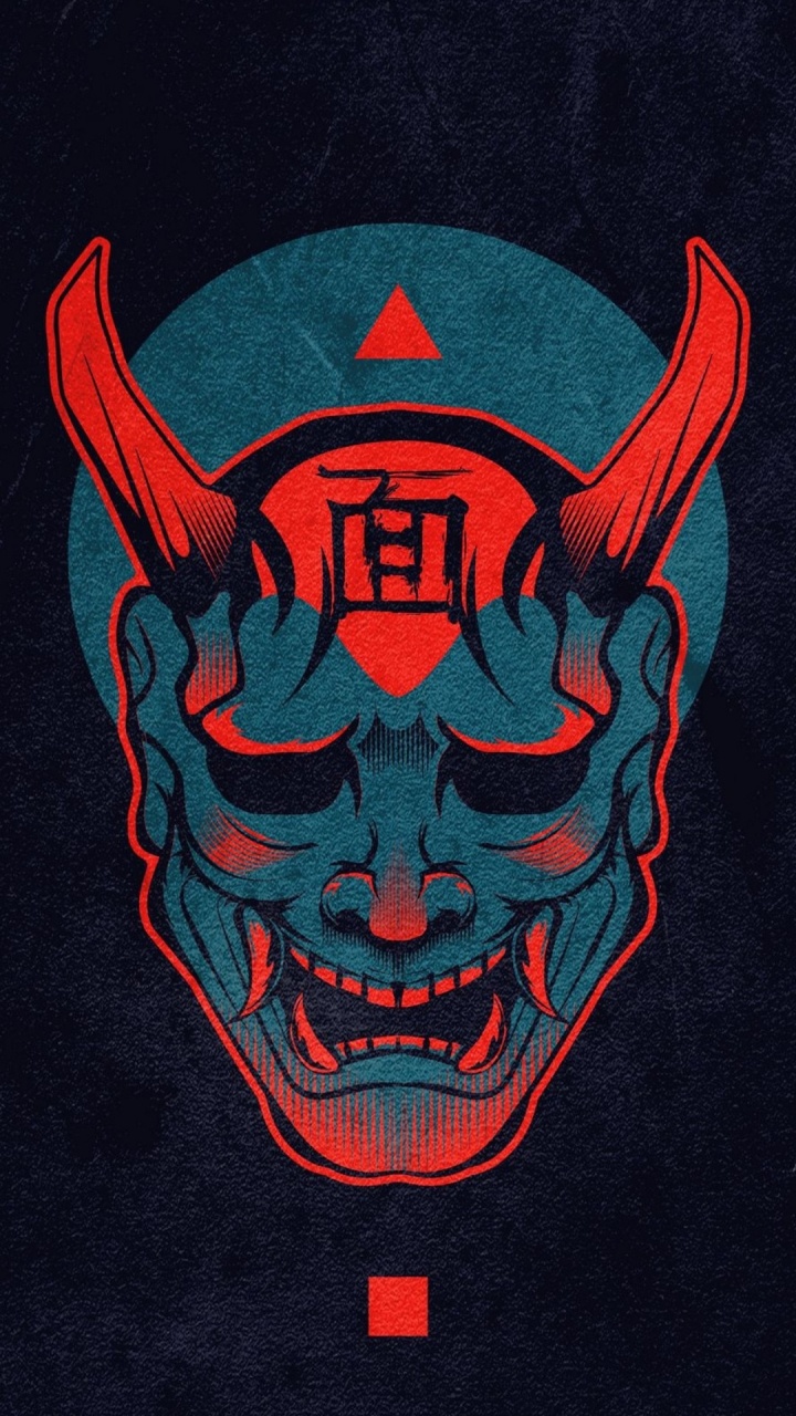 Обои череп, рукав, арт, символ, иллюстрация в разрешении 720x1280