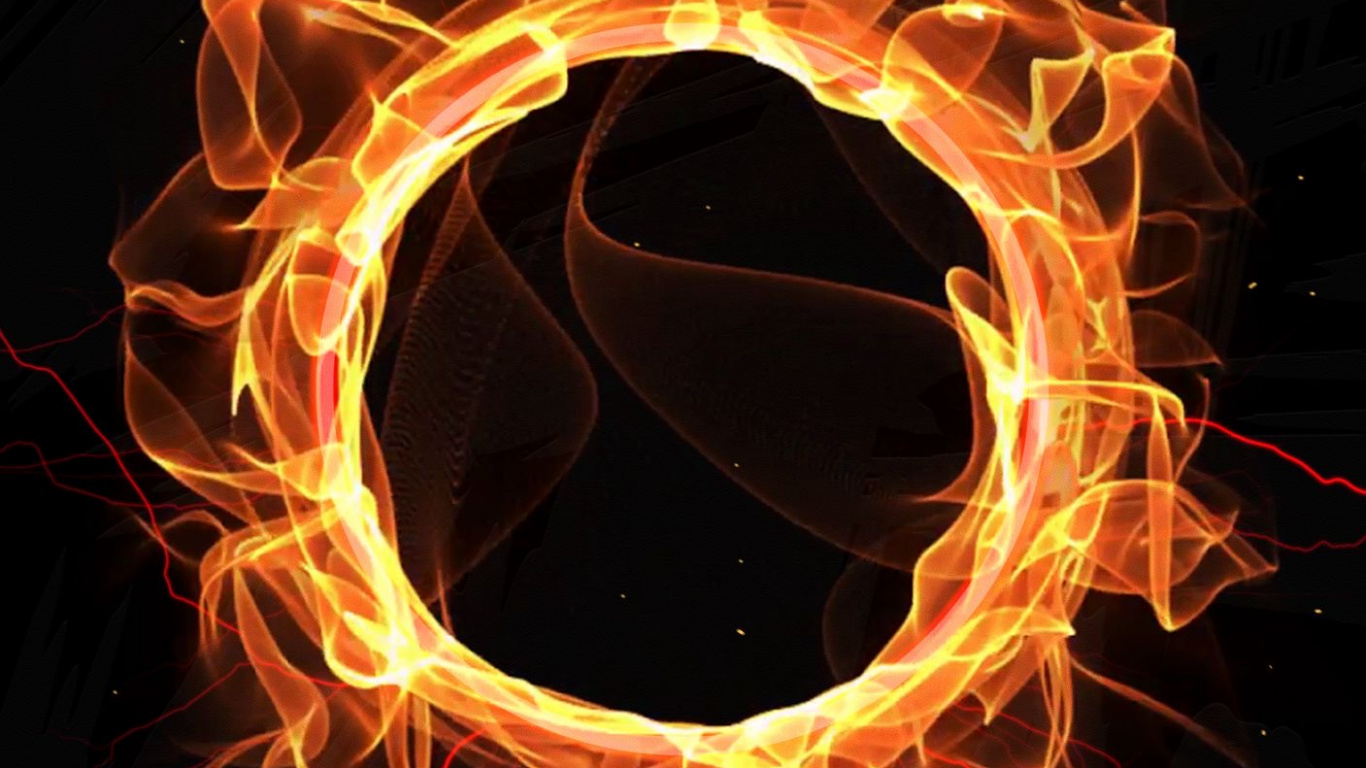 Обои винил рэмбо, огонь, вода, пламя, Оранжевый цвет в разрешении 1366x768