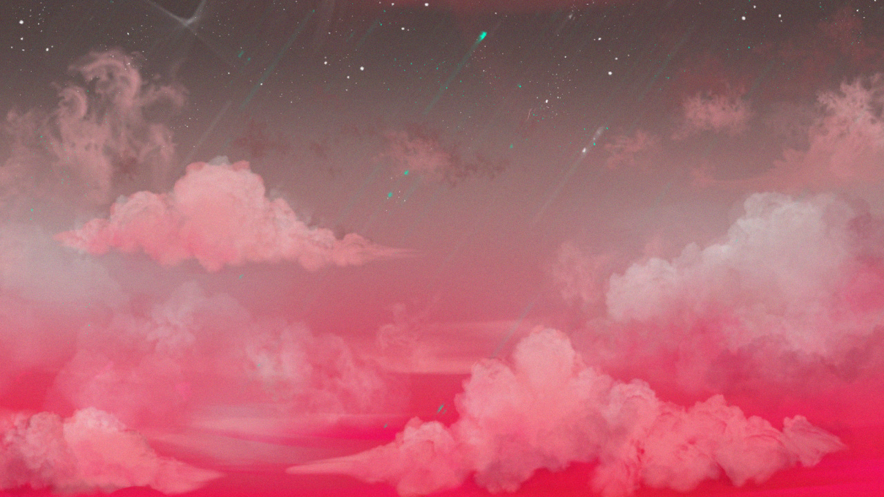 Обои кот, Аврора, Природа М, космос, пейзаж в разрешении 1280x720