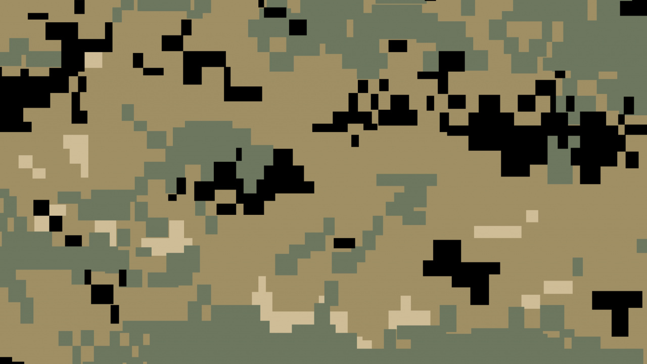 Обои Бежевый, камуфляж, Пустынный Камуфляж Униформа, военный камуфляж, узор в разрешении 1280x720