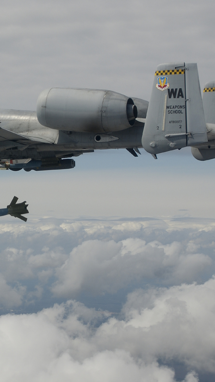 Обои военный самолет, воздушные силы, самолет, самолеты, авиация в разрешении 750x1334