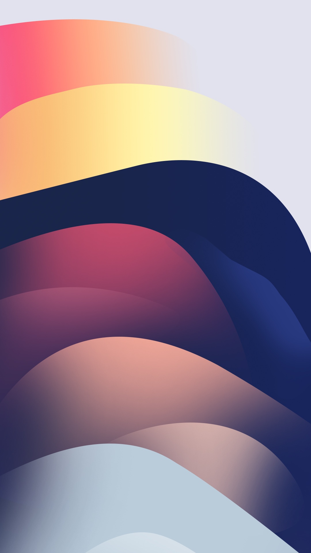 Обои лазурный, розовый, Фиолетовый, арт, материальное свойство в разрешении 1080x1920