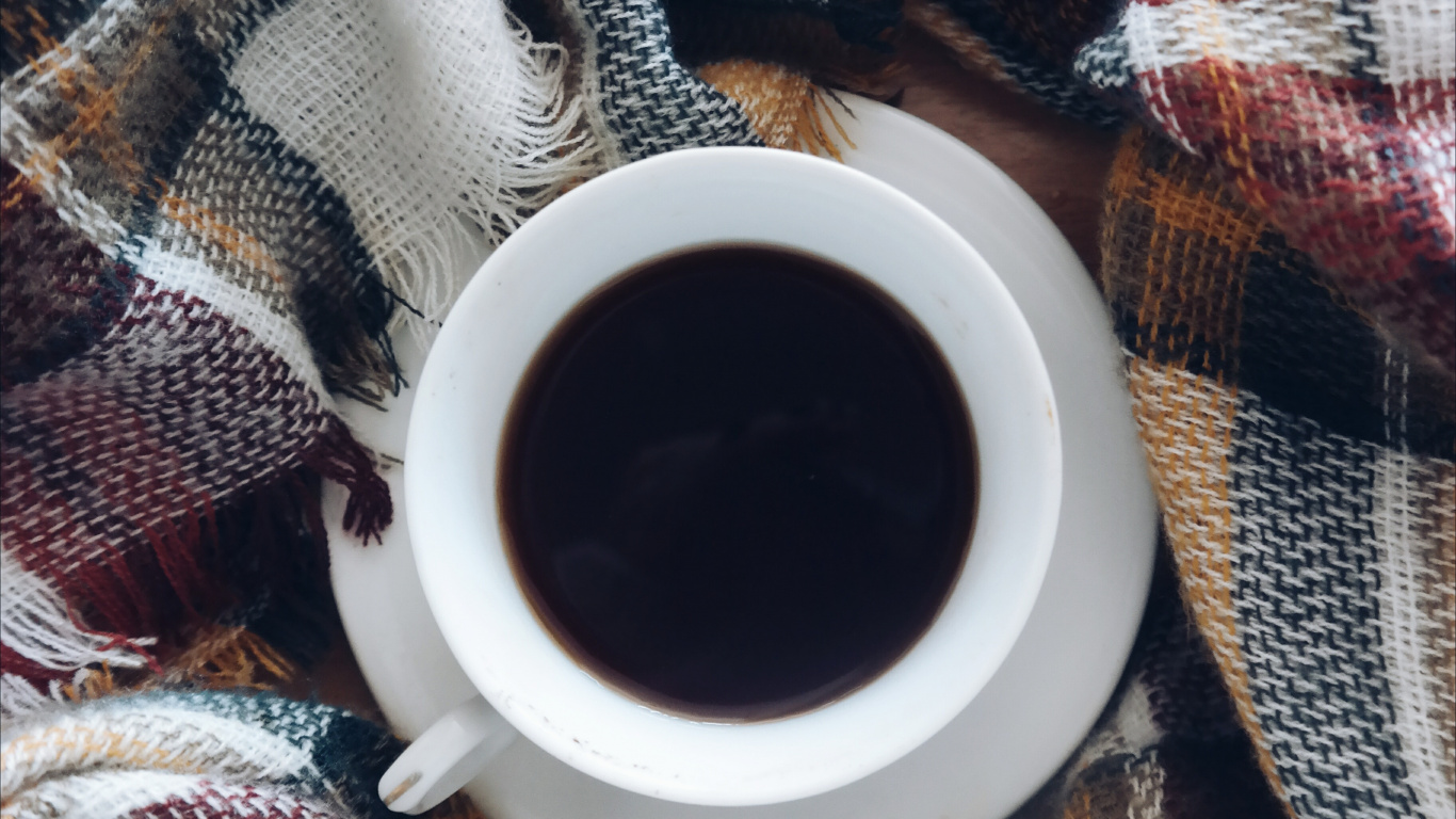 Обои кофе, кофейная чашка, чашка, кофеин, Всемирная паутина в разрешении 1366x768