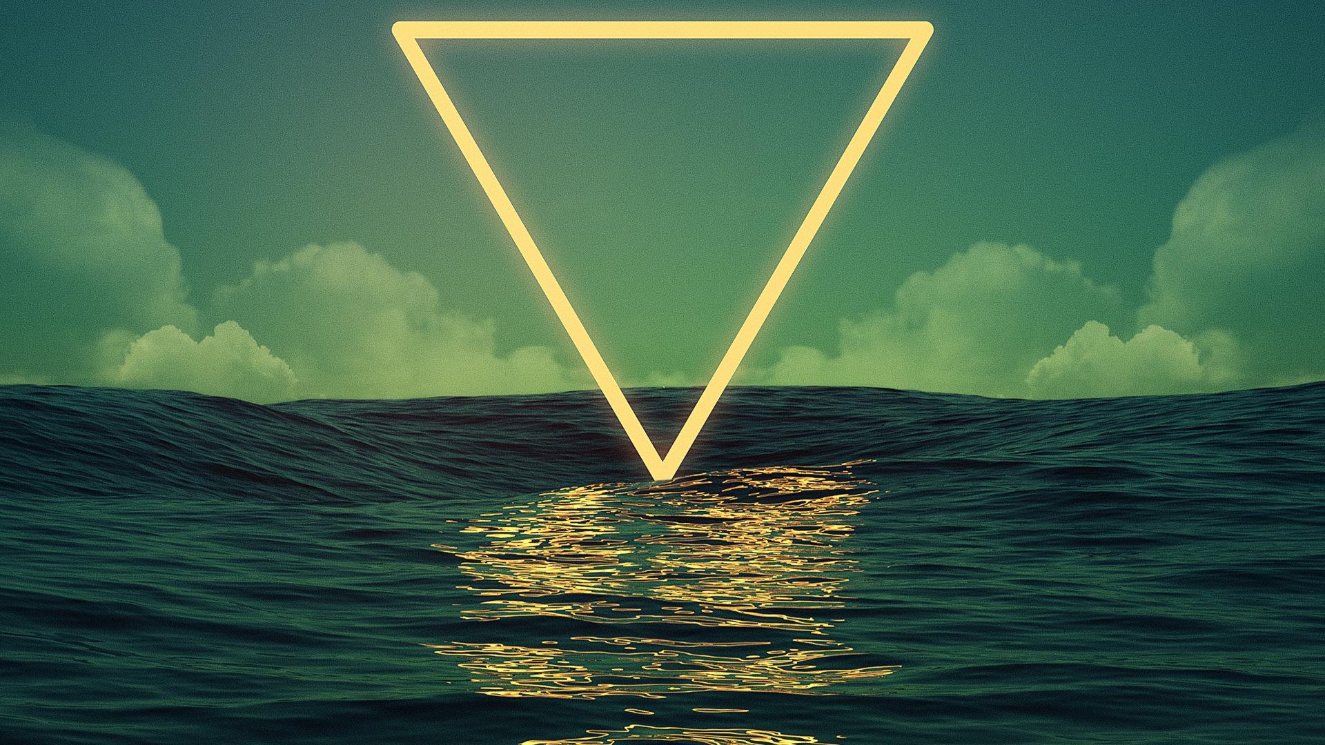 Обои луна, вода, атмосфера, дневное время, жидкий в разрешении 1920x1080