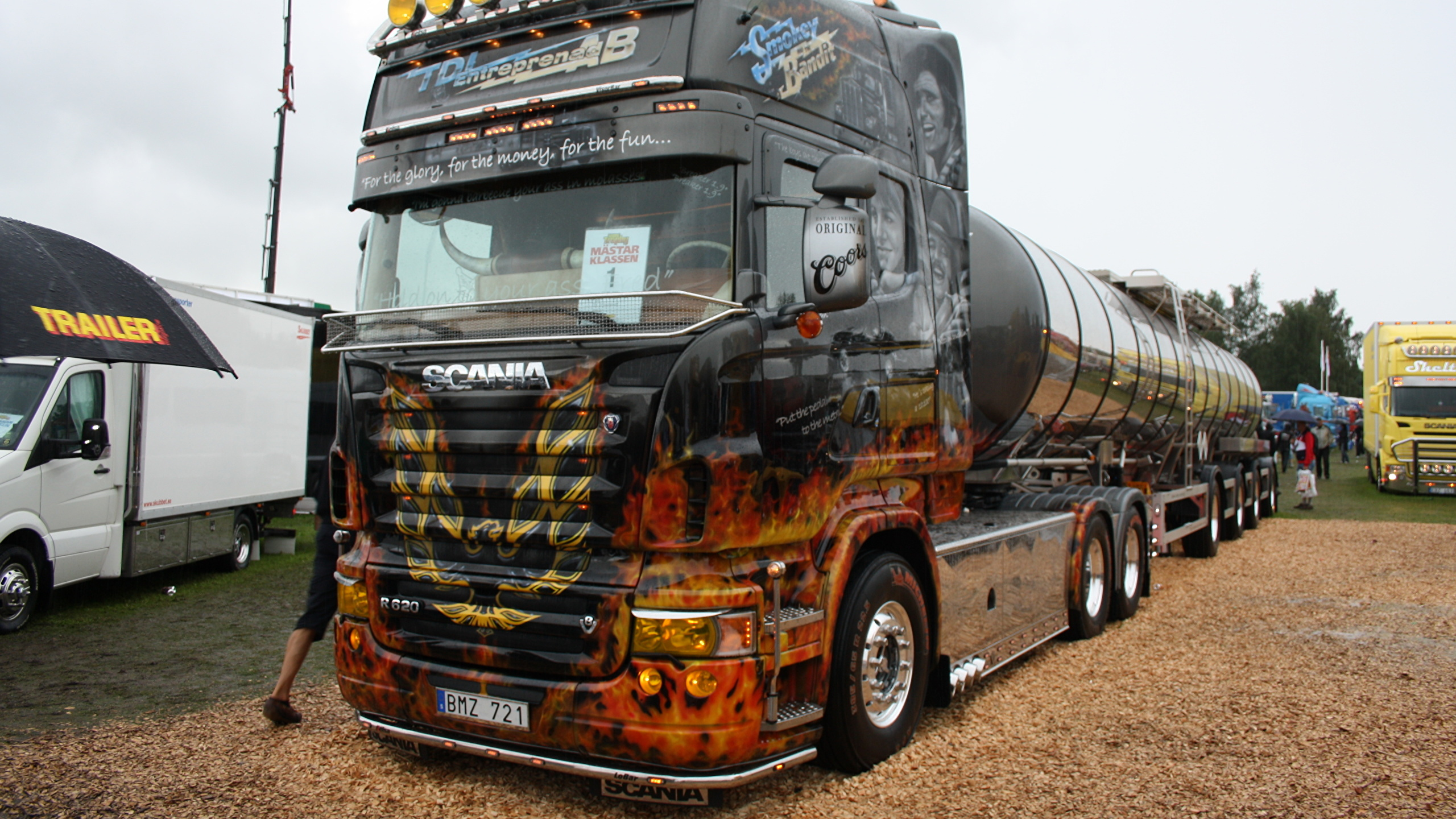 Обои Скания АБ, авто, грузовик, транспорт, автомобильный экстерьер в разрешении 2560x1440