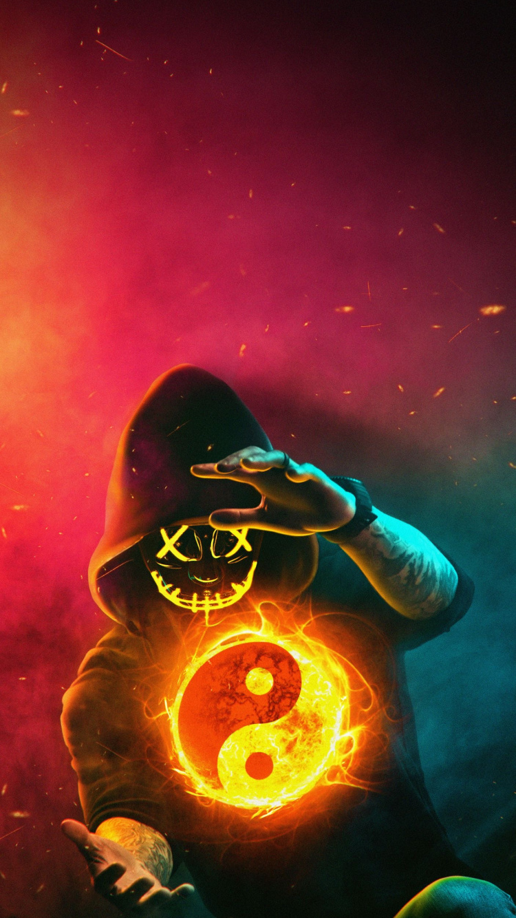 Обои хакер обои, свет, освещение, тыквенных, калебас в разрешении 750x1334