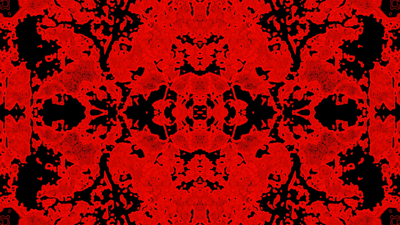 Обои узор, трафарет, визуальное искусство, дизайн, красный цвет в разрешении 1280x720