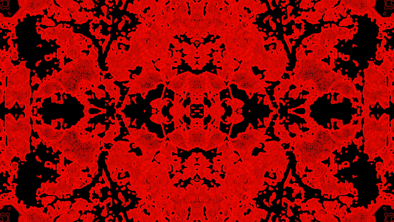 Обои узор, трафарет, визуальное искусство, дизайн, красный цвет в разрешении 1366x768