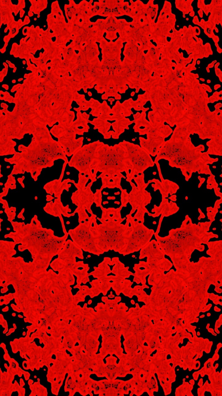 Обои узор, трафарет, визуальное искусство, дизайн, красный цвет в разрешении 720x1280