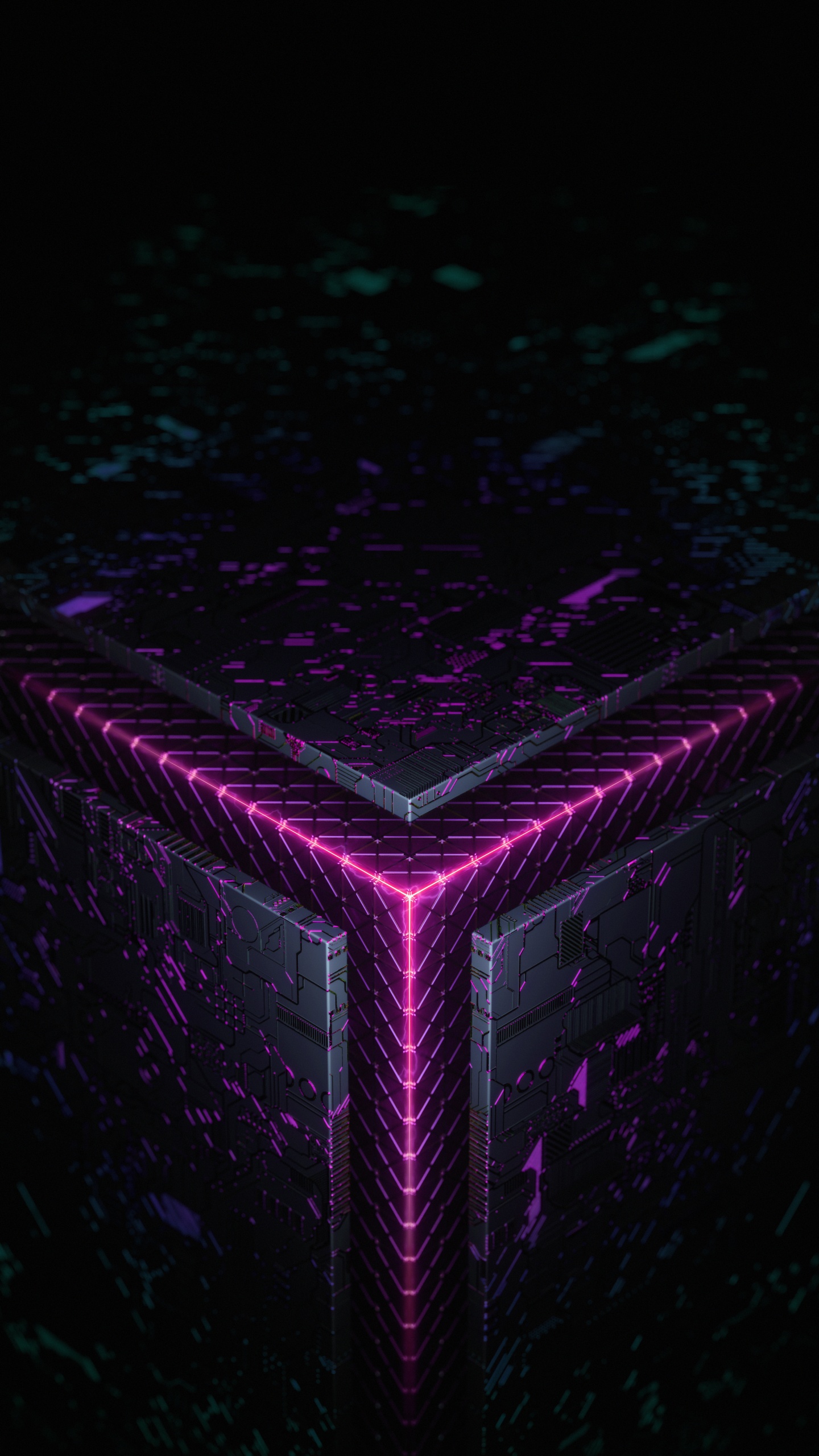 Обои свет, физика, математика, геометрия, наука в разрешении 1440x2560