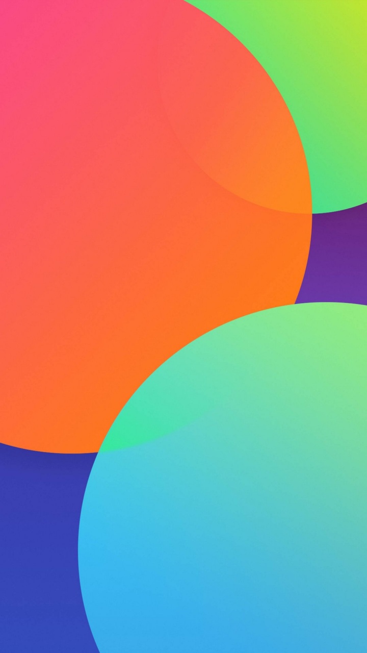 Обои Flyme OS 6, Апельсин, Meizu, Flyme, смартфон в разрешении 720x1280