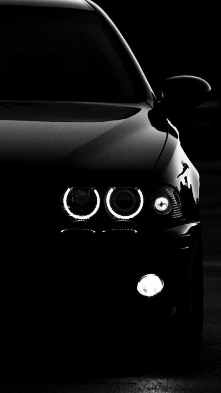 Обои bmw 5 series, bmw, авто, BMW 5 Series E39, черный в разрешении 750x1334